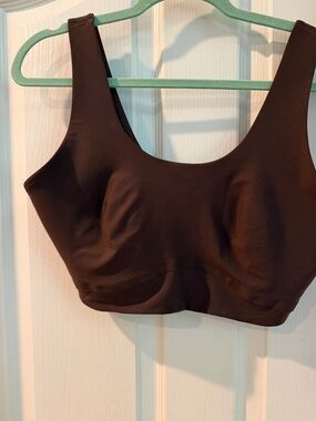 all in motion Brown Seamless Sports Bra NWOT